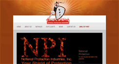 Desktop Screenshot of natprotection.com