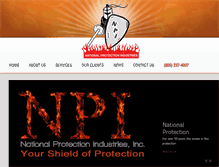 Tablet Screenshot of natprotection.com